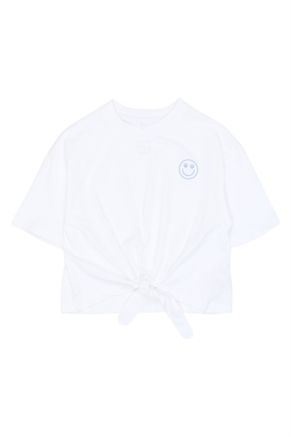 The New Tilda T-shirt - Kortærmet T-shirt med knudedetalje til piger